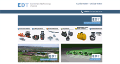 Desktop Screenshot of eurodrain-technology.com