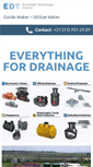 Mobile Screenshot of eurodrain-technology.com